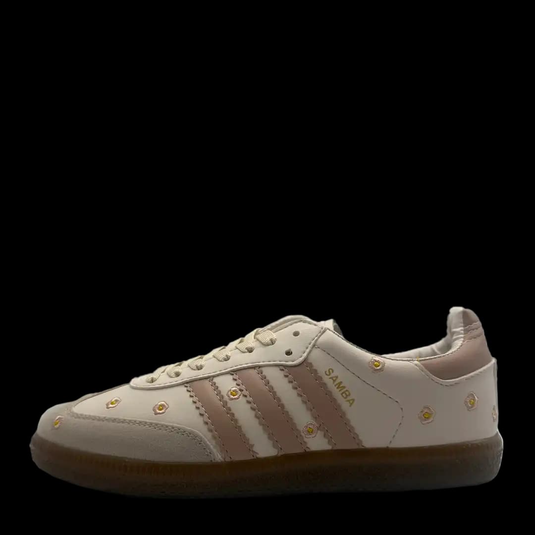 Adidas Samba Beige Flower