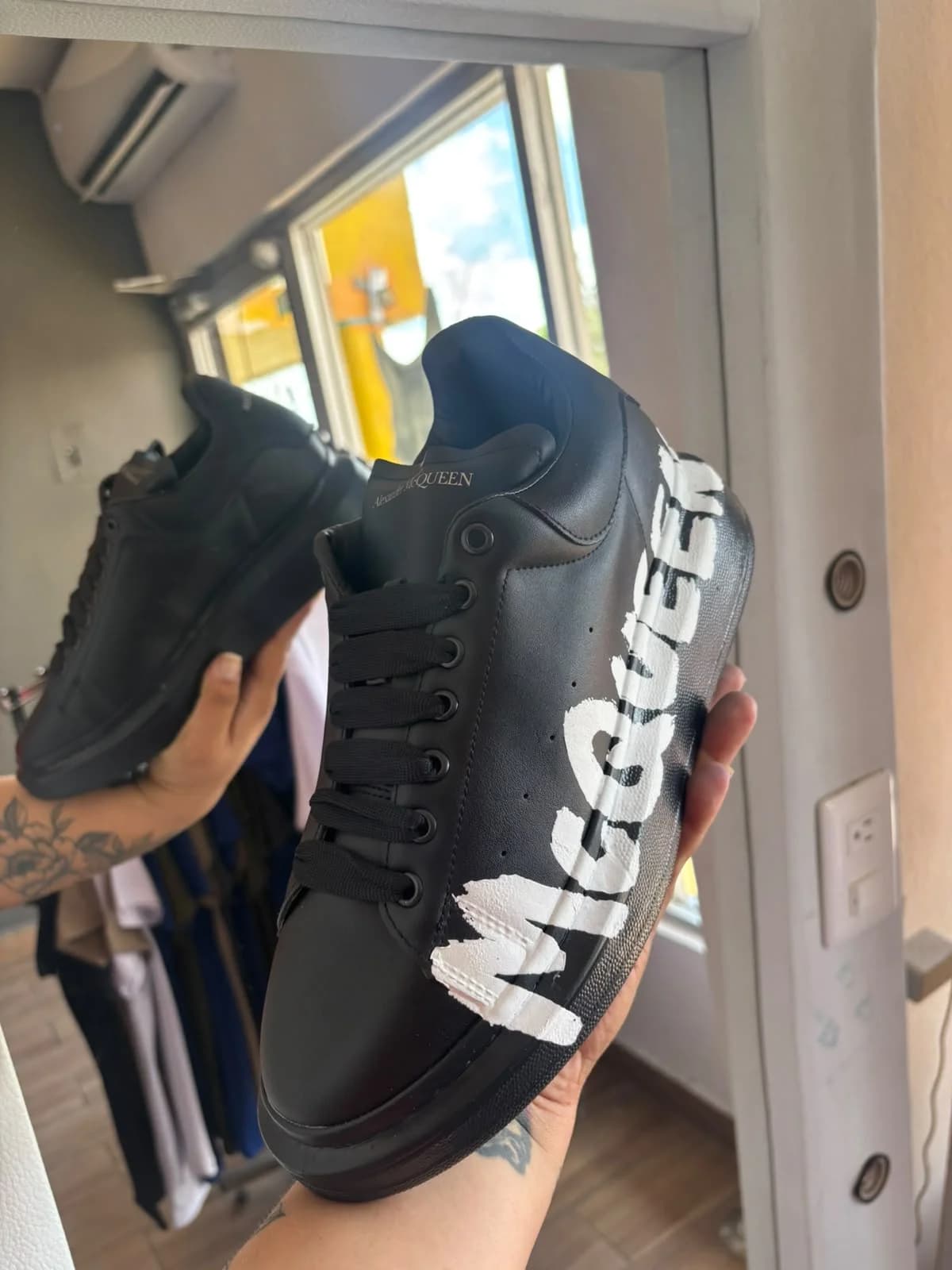 Alexander McQueen Black White