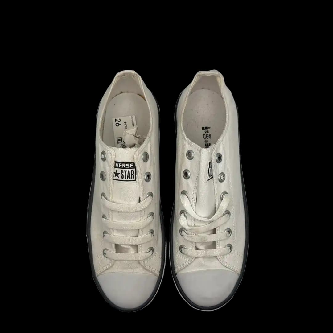 Converse Plataforma Blanca Low