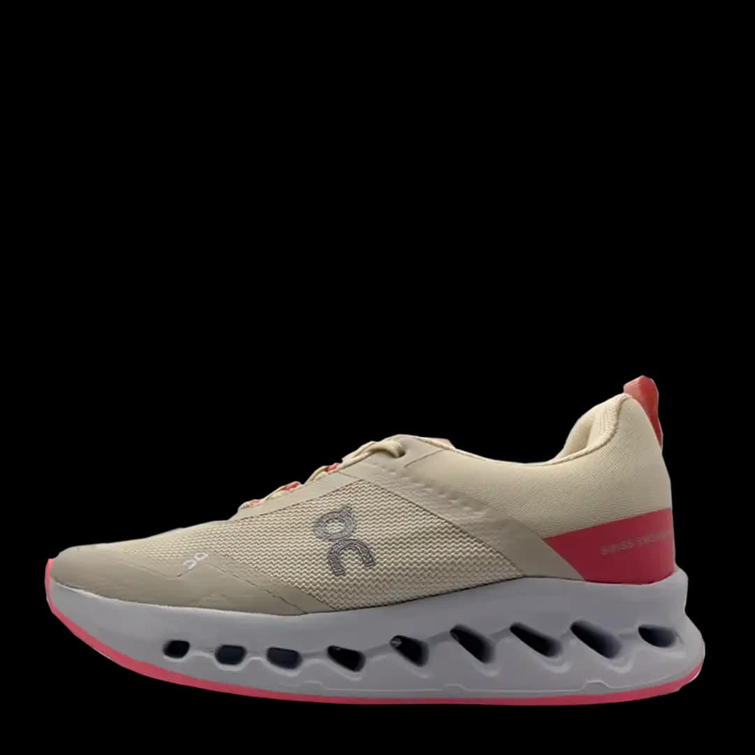 On Cloudmonster Beige Pink