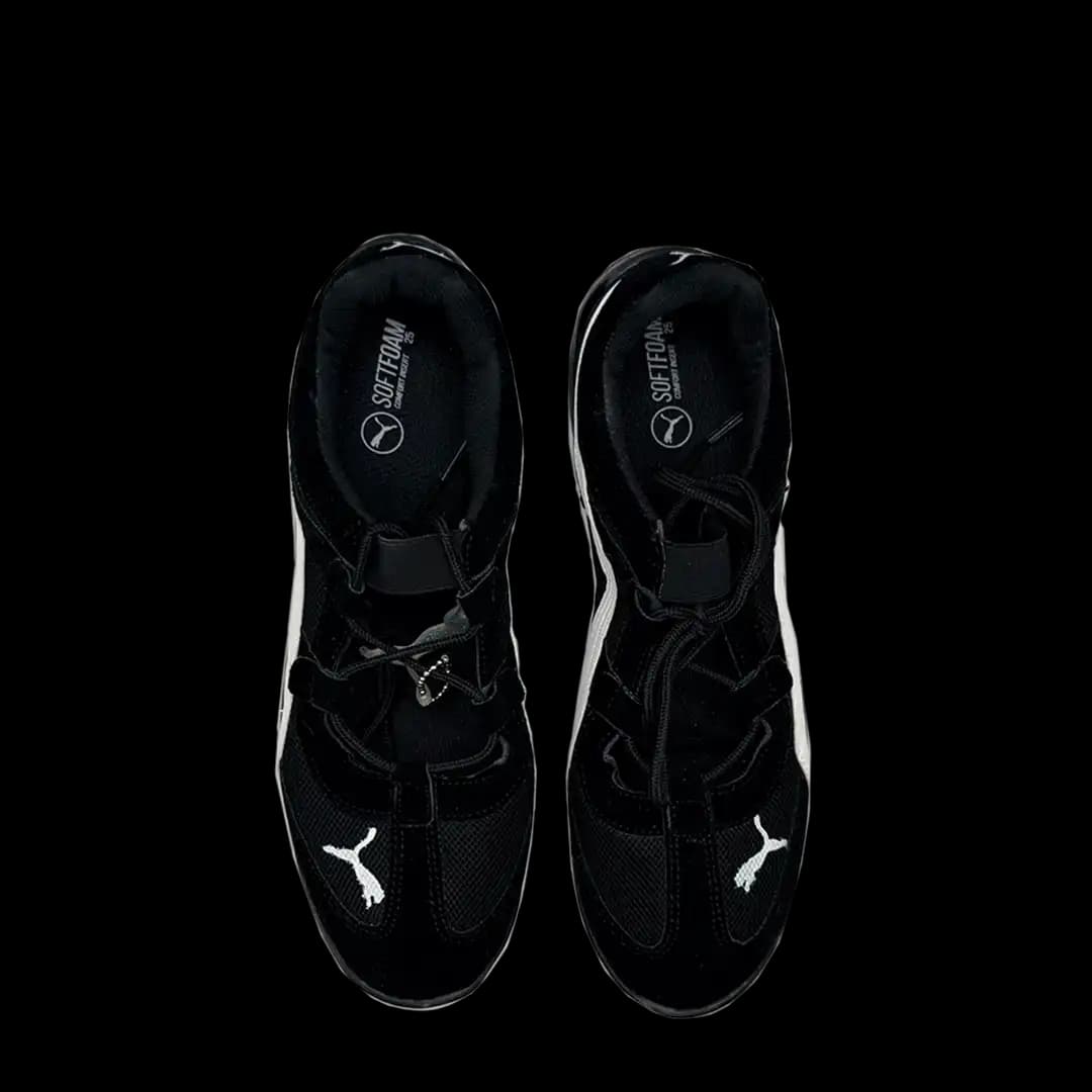 Puma Ballerina Black and White
