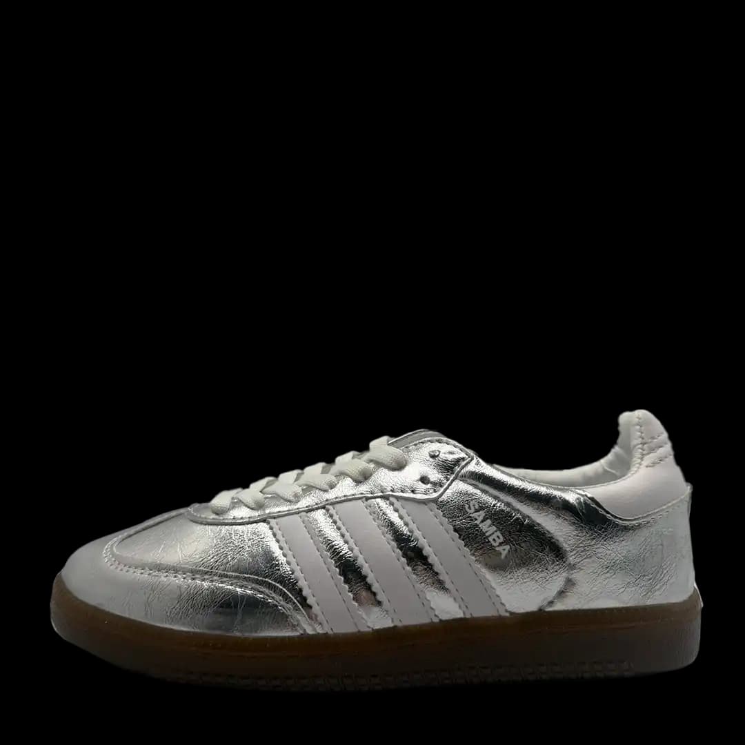 Adidas Samba Metallic Silver