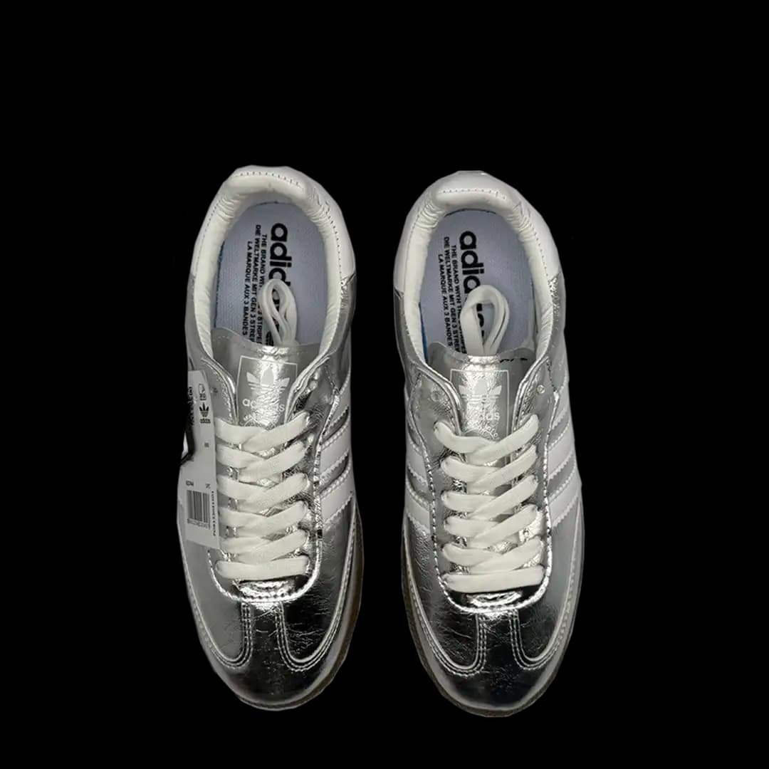 Adidas Samba Metallic Silver