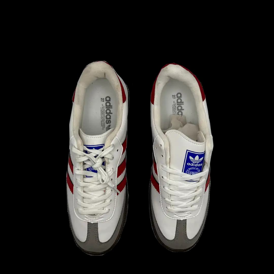 Adidas Samba Red & White