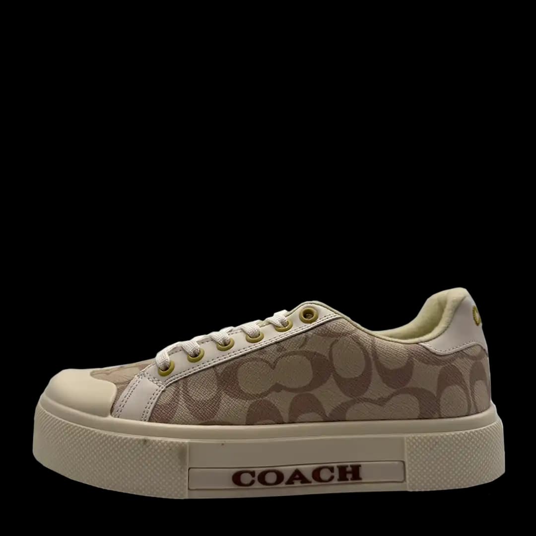 Coach Cream Monogram