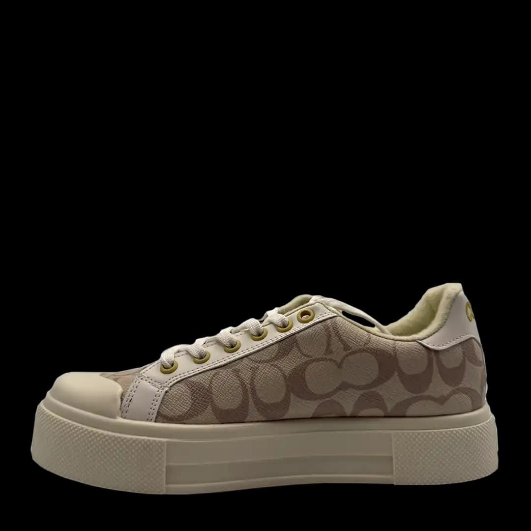 Coach Cream Monogram