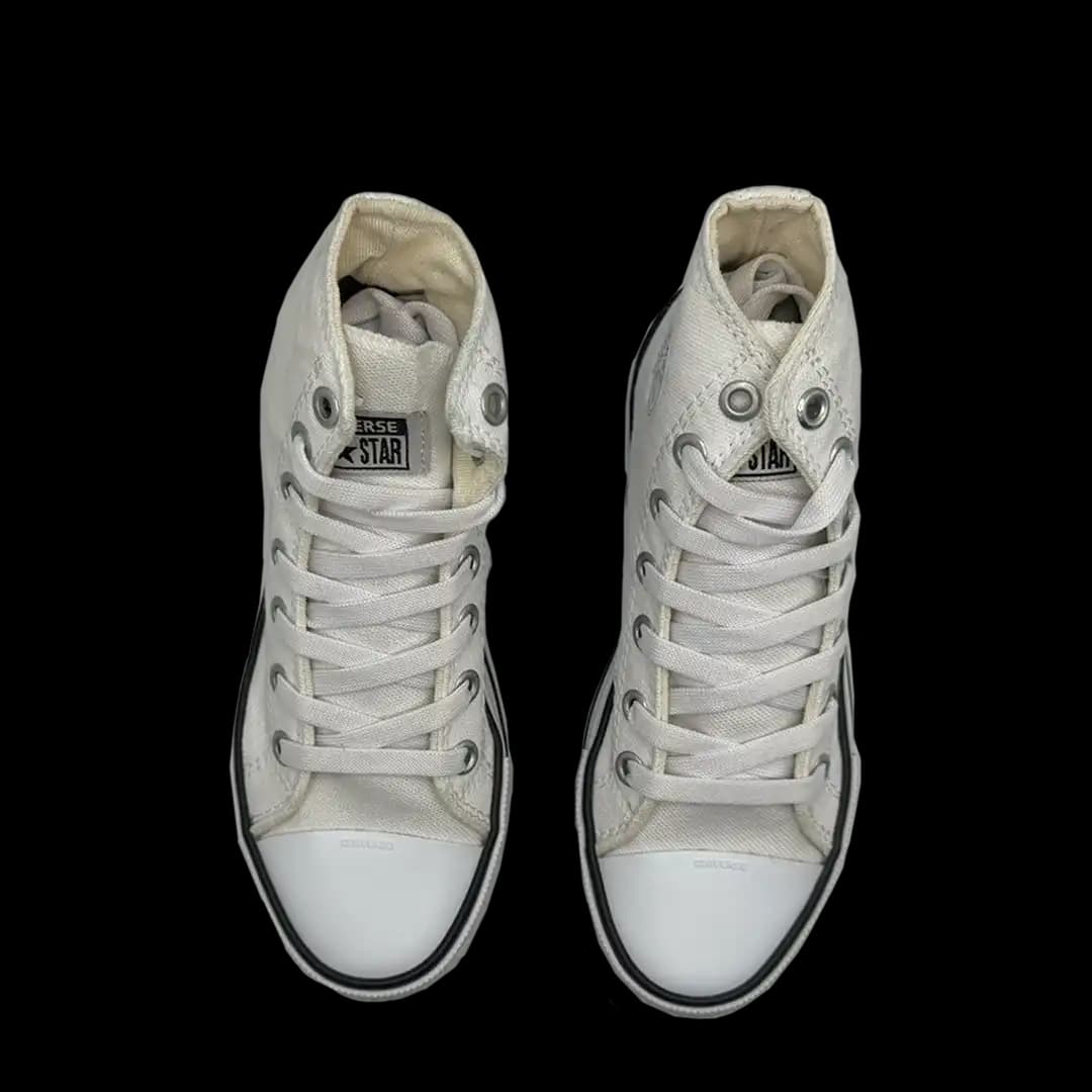 Converse de Plataforma Bota Blanco