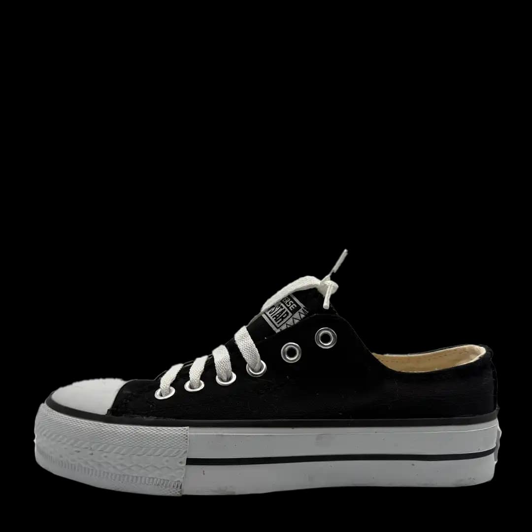 Converse de Plataforma Negro