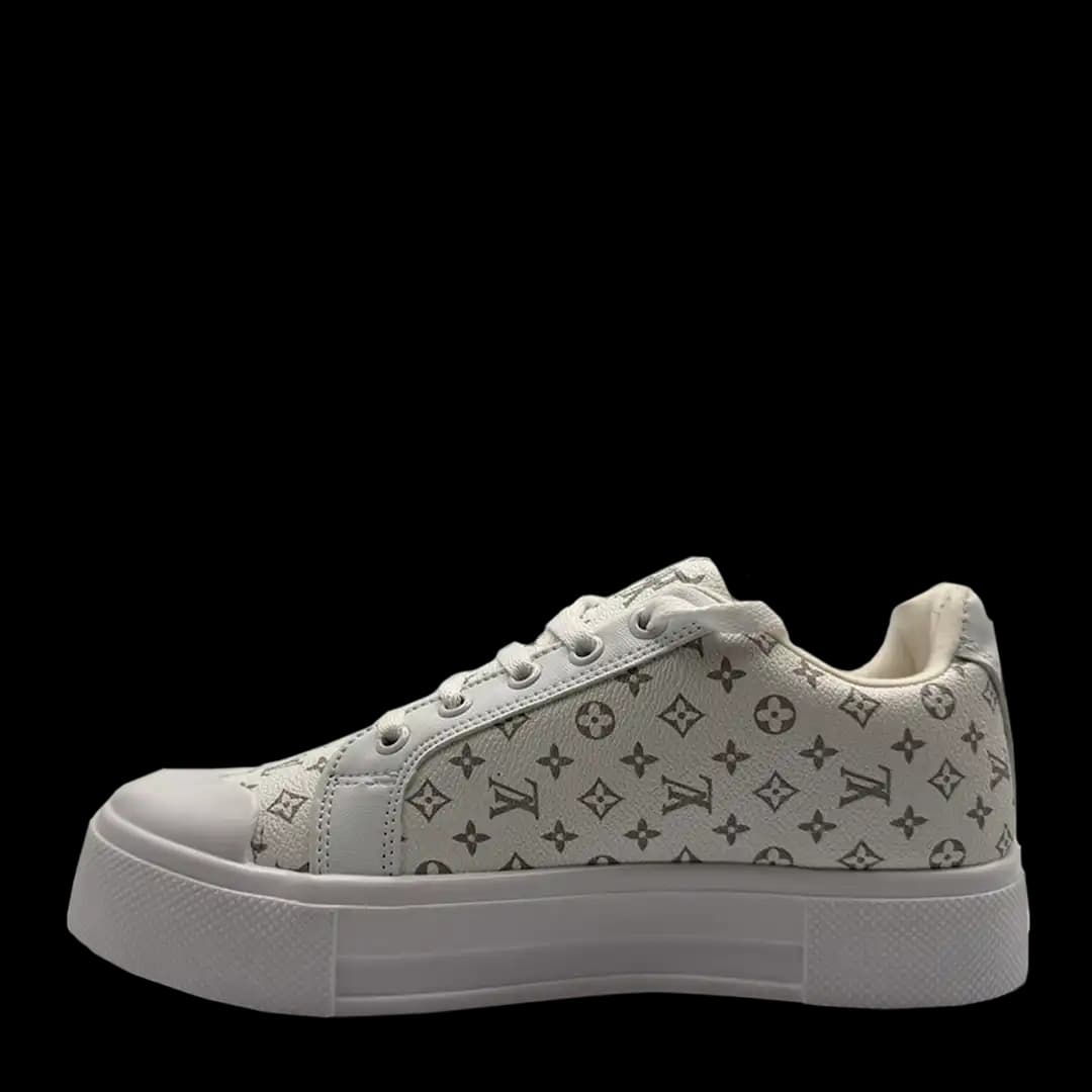 Louis Vuitton Blanco Plataforma
