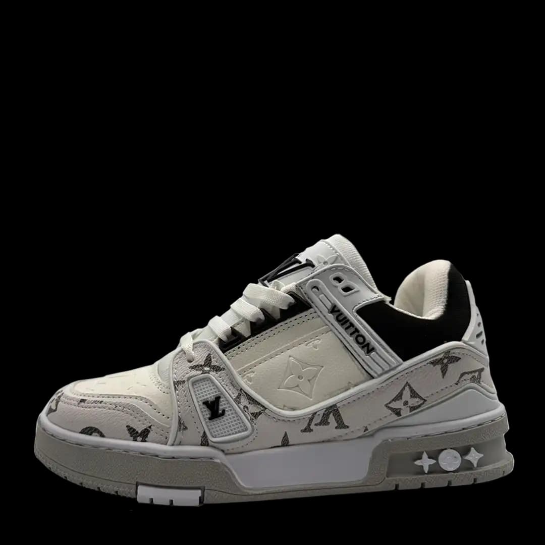 Louis Vuitton White Grey