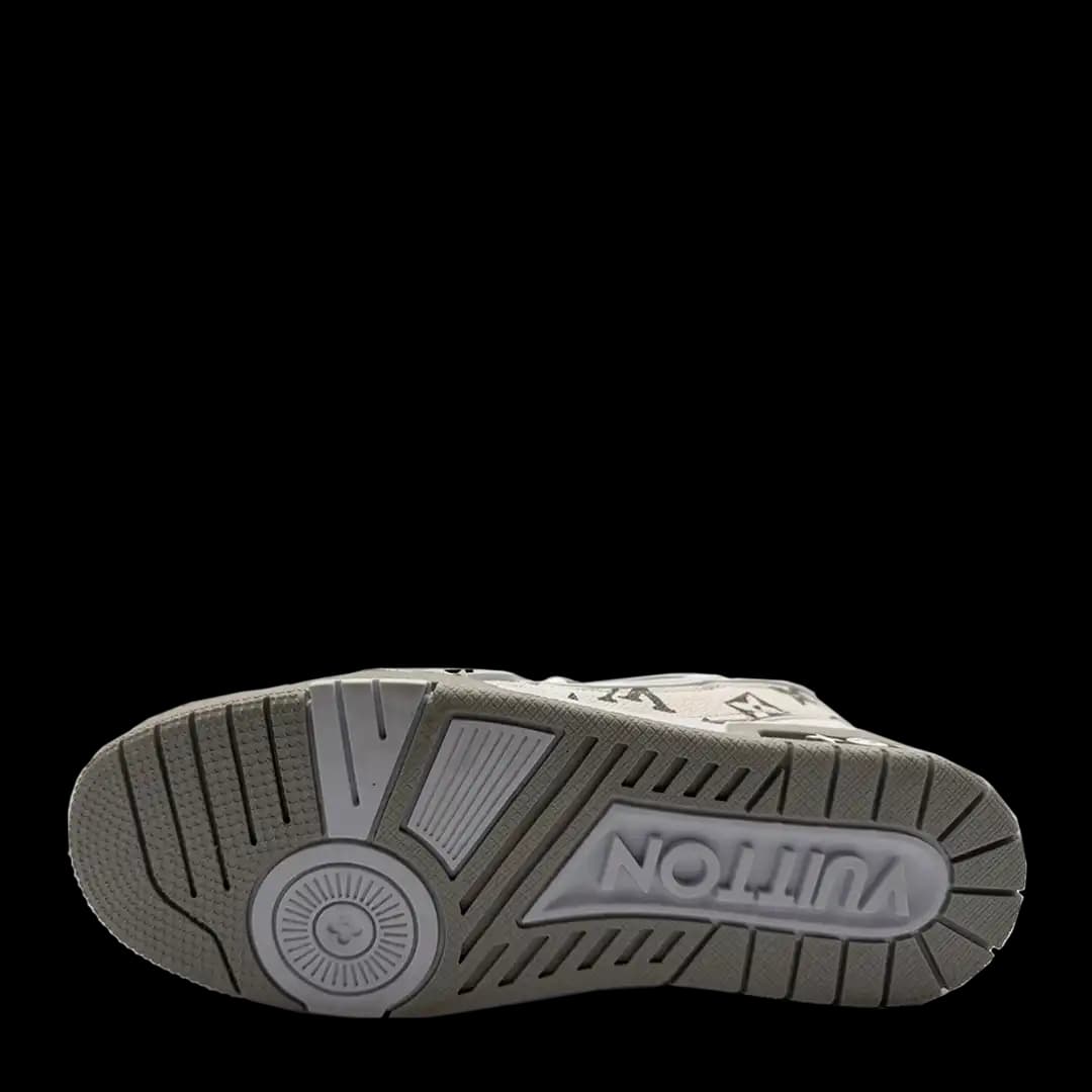 Louis Vuitton White Grey