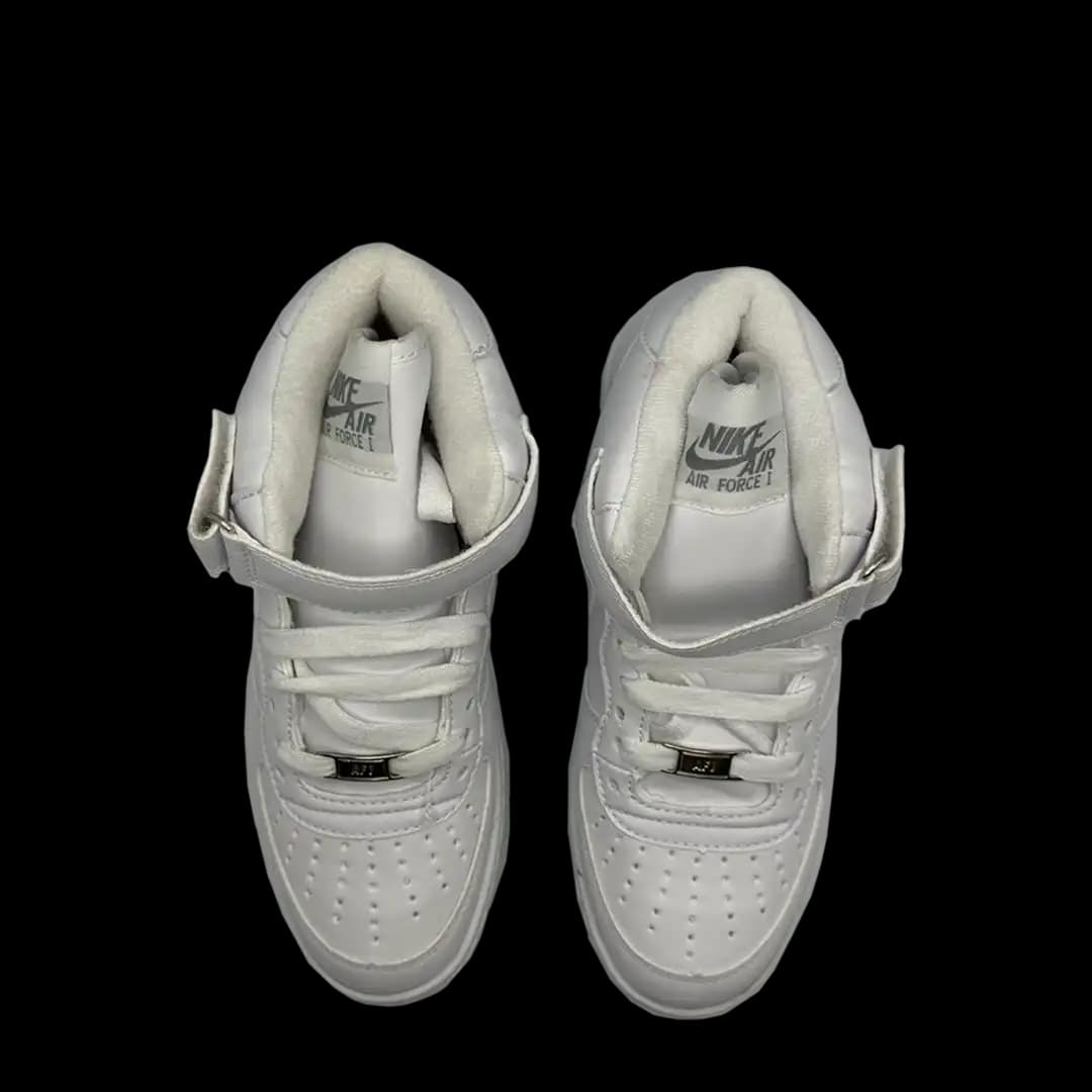 Nike Air Force 1 Mid Triple White
