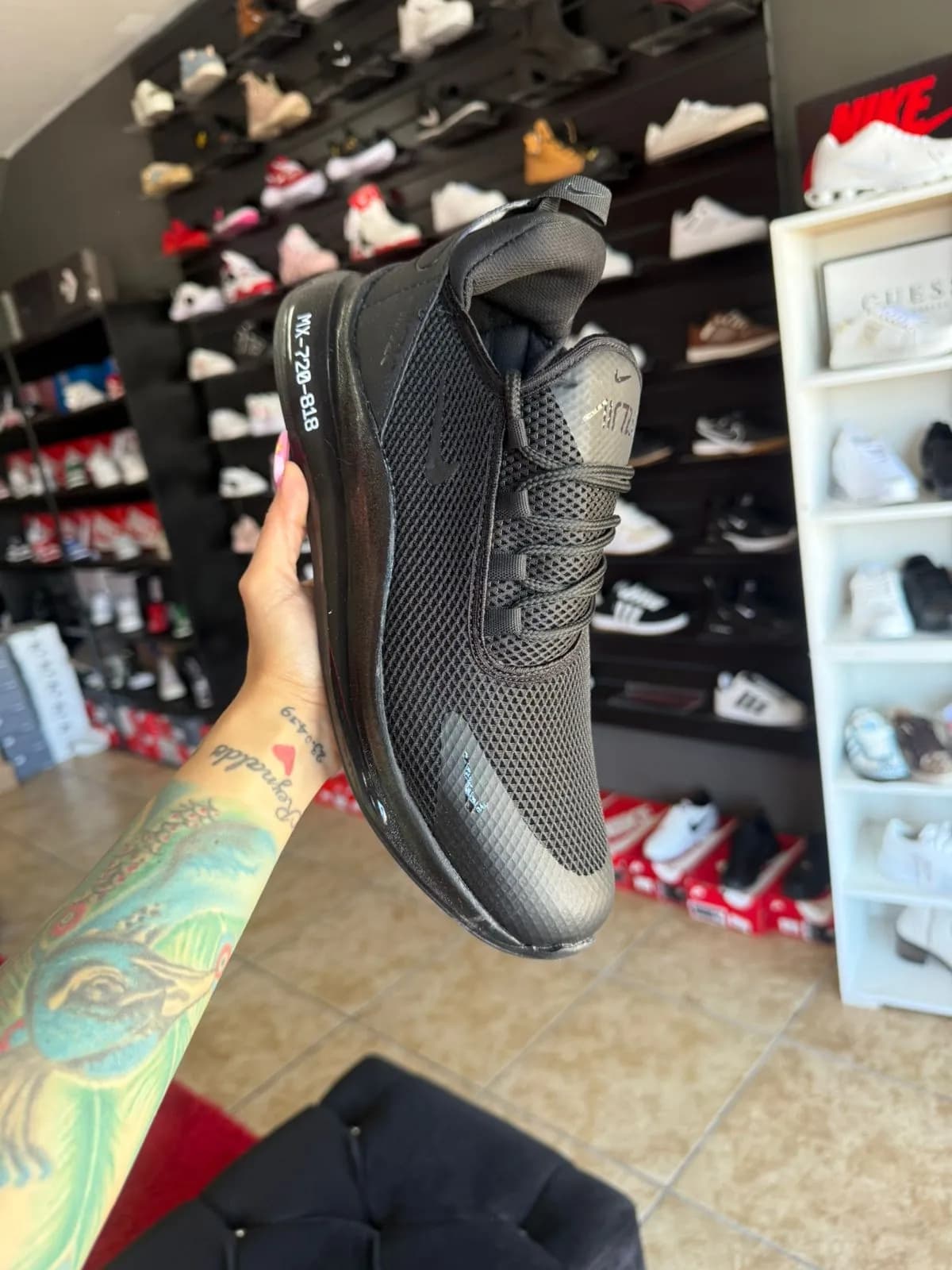Nike Air Max 720 White & Black