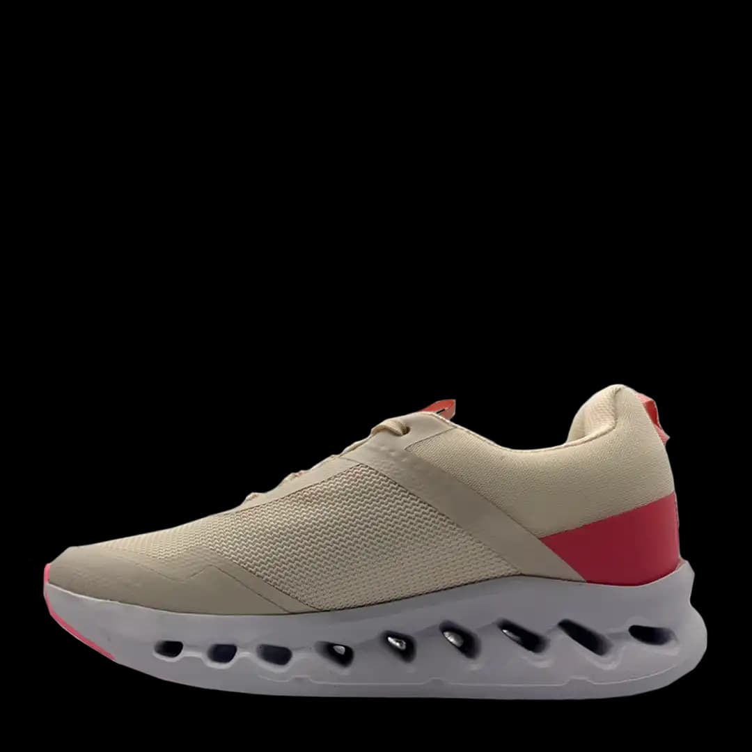 On Cloudmonster Beige Pink