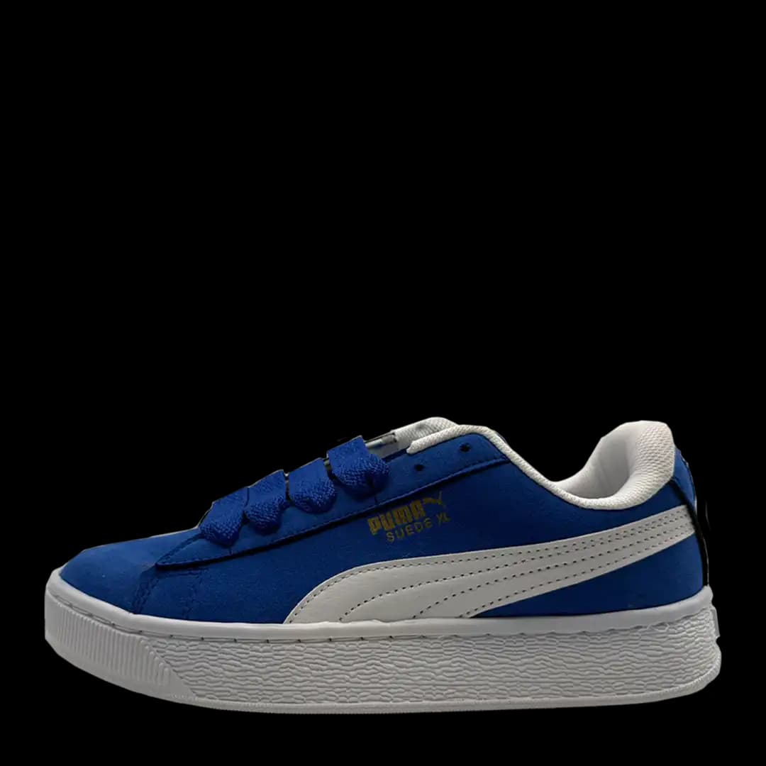 Puma Suede XL Azul y Blanco