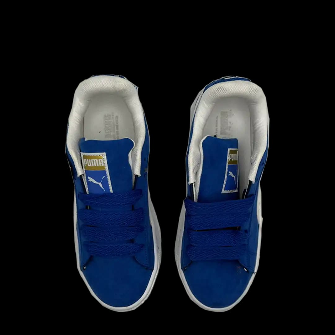 Puma Suede XL Azul y Blanco